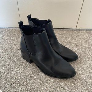 Target A New Day Women's Ellie Chelsea Bootie Black Boots Slip On Size 9